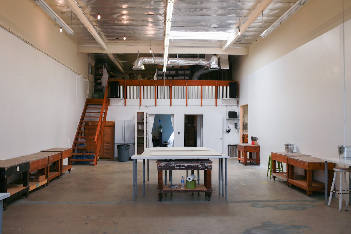 Blank Canvas: The light, bright, airy creative space at Heartfelt Play Studio in Costa Mesa, California